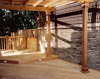 Deck w/lights